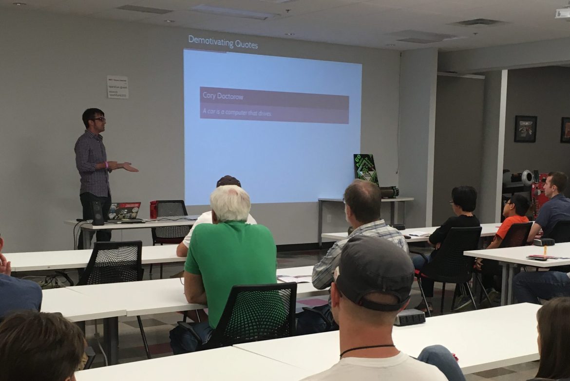 Demotivating the audience with some good quotes